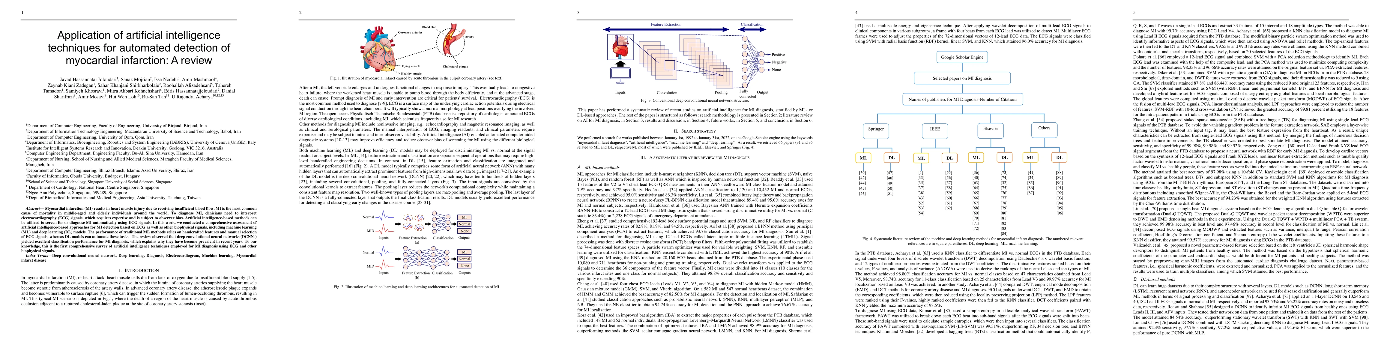 Thumbnail for Application of artificial intelligence techniques for automated
  detection of myocardial infarction: A review