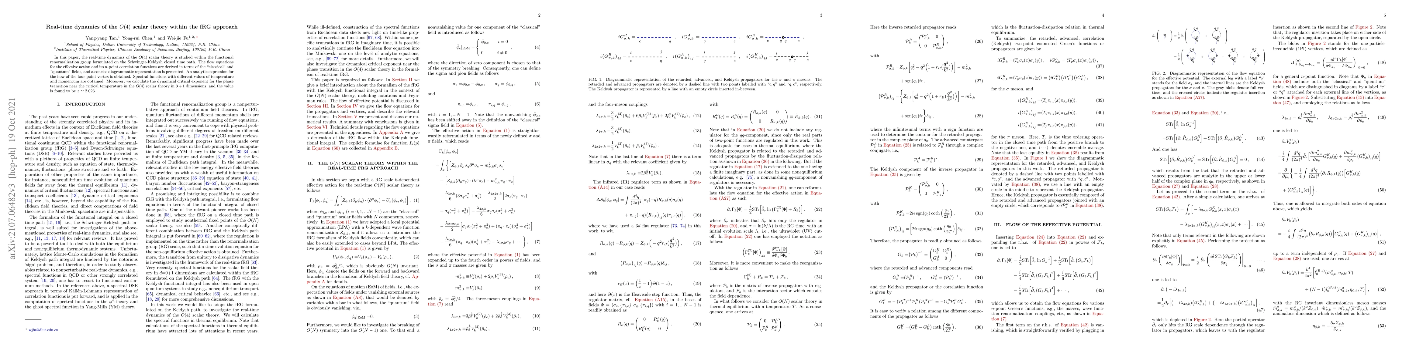Thumbnail for Real-time dynamics of the $O(4)$ scalar theory within the fRG approach