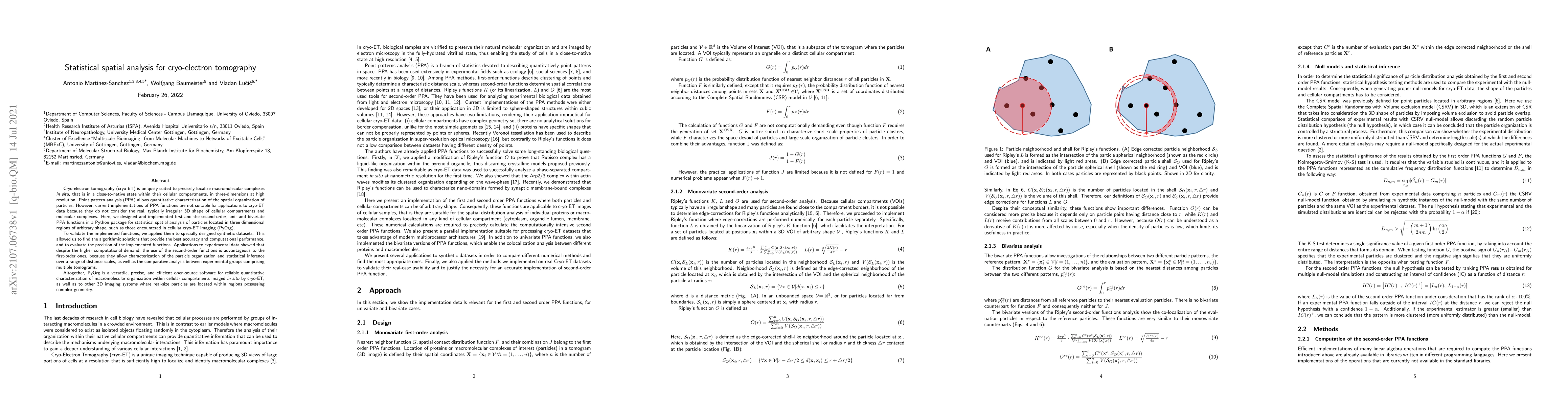 Thumbnail for Statistical spatial analysis for cryo-electron tomography