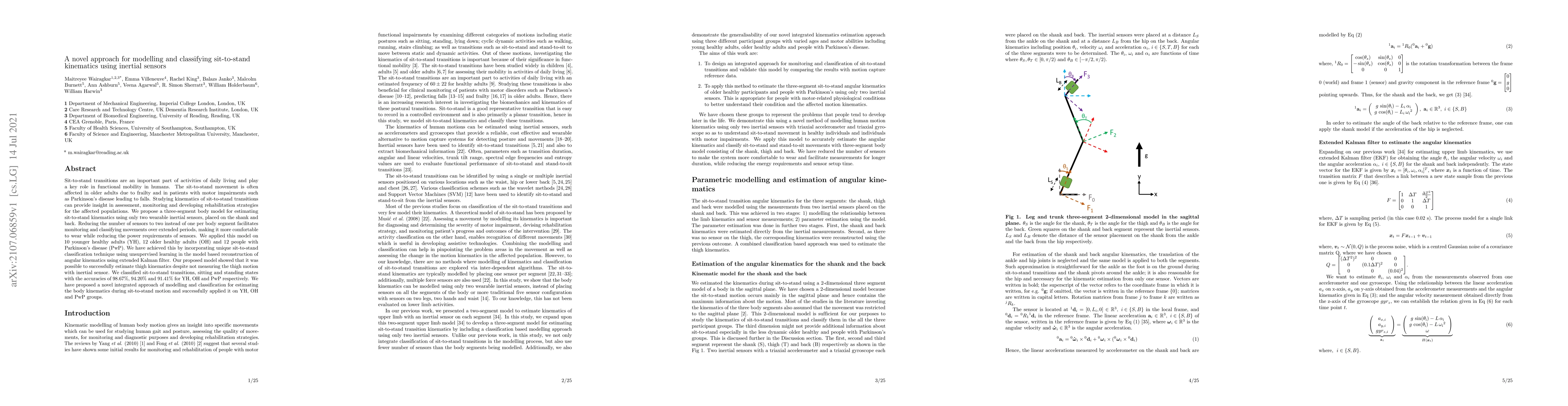 Thumbnail for A novel approach for modelling and classifying sit-to-stand kinematics
  using inertial sensors