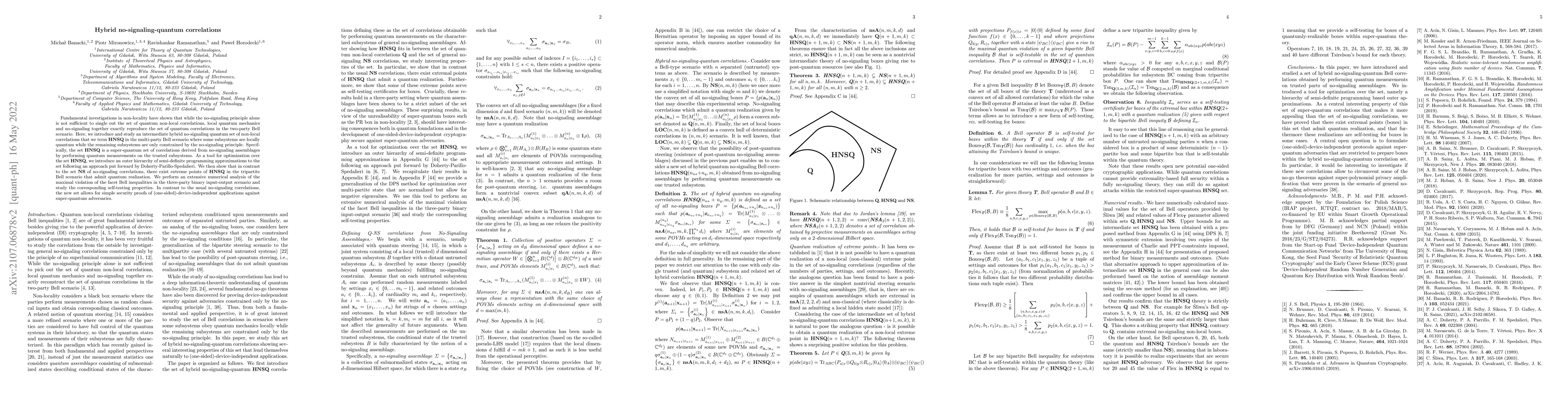 Thumbnail for Hybrid no-signaling-quantum correlations