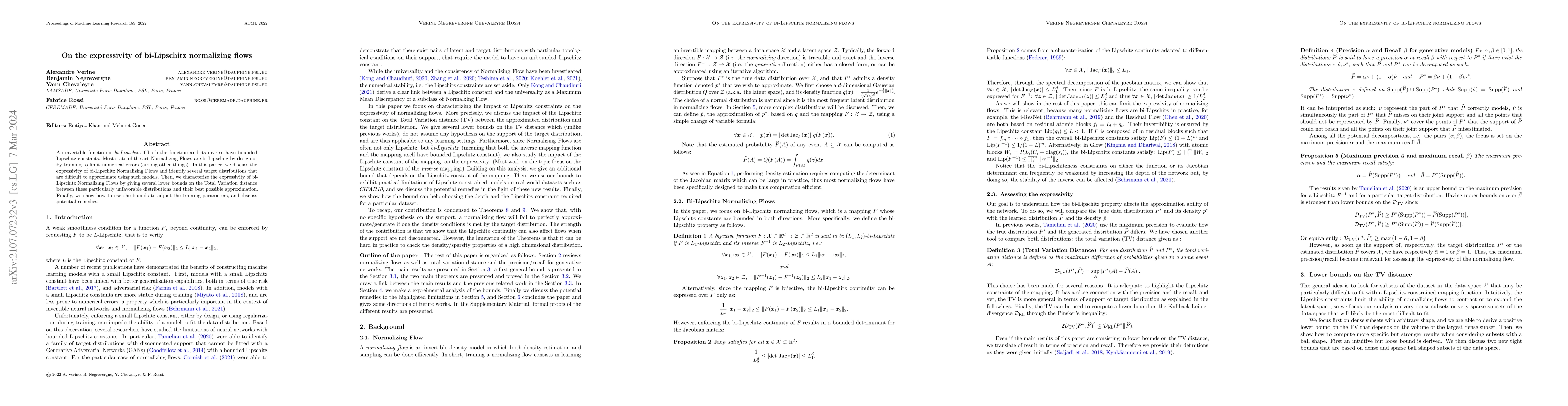 Thumbnail for On the expressivity of bi-Lipschitz normalizing flows
