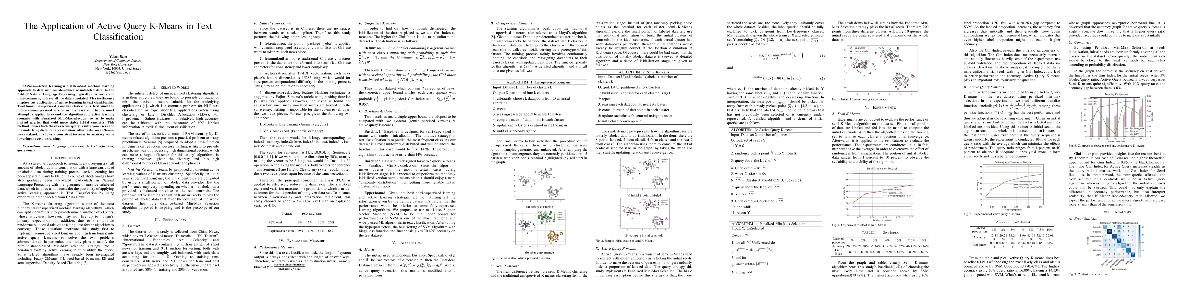 Thumbnail for The Application of Active Query K-Means in Text Classification
