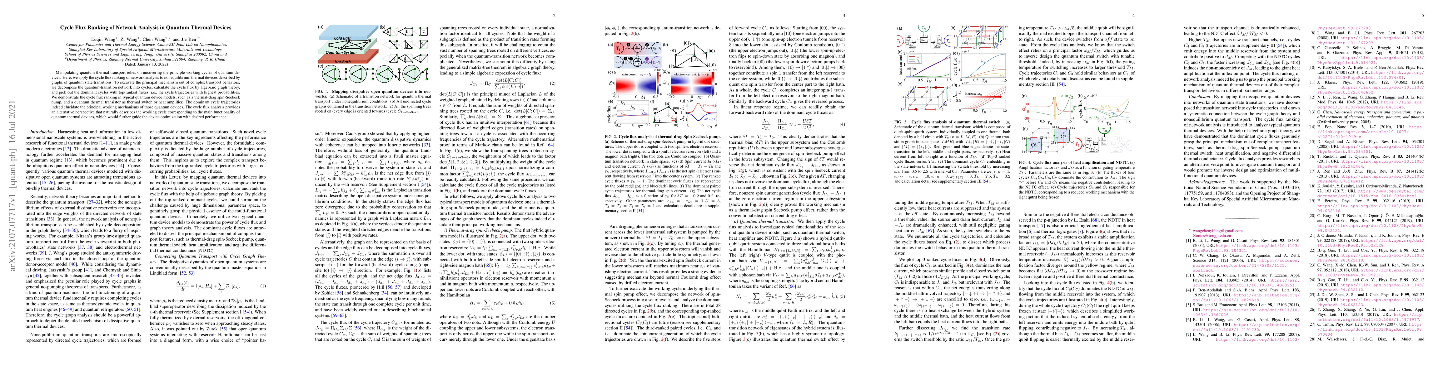 Thumbnail for Cycle Flux Ranking of Network Analysis in Quantum Thermal Device