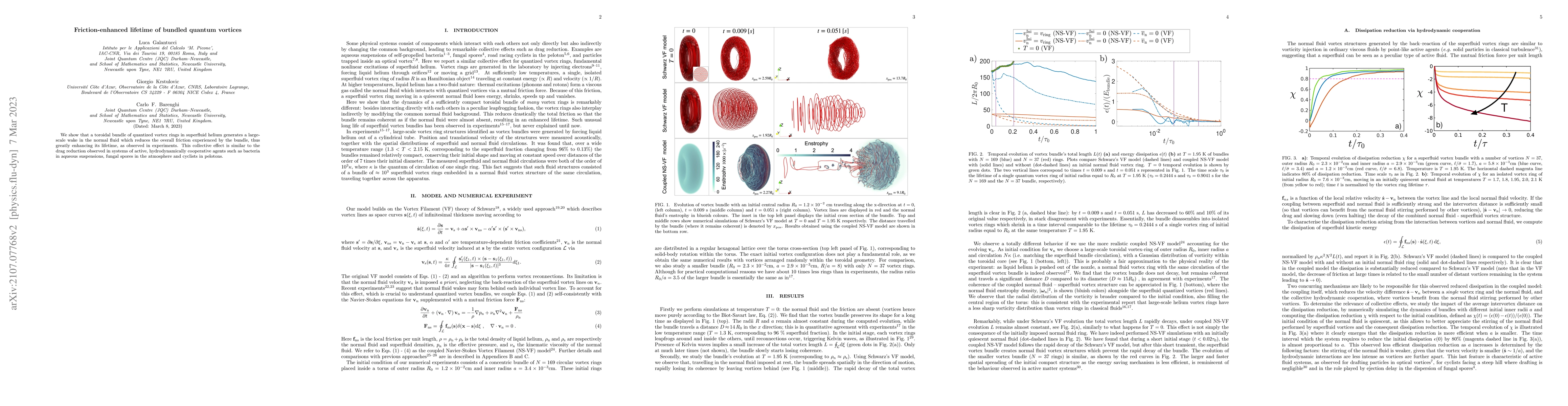 Thumbnail for Friction-enhanced lifetime of bundled quantum vortices