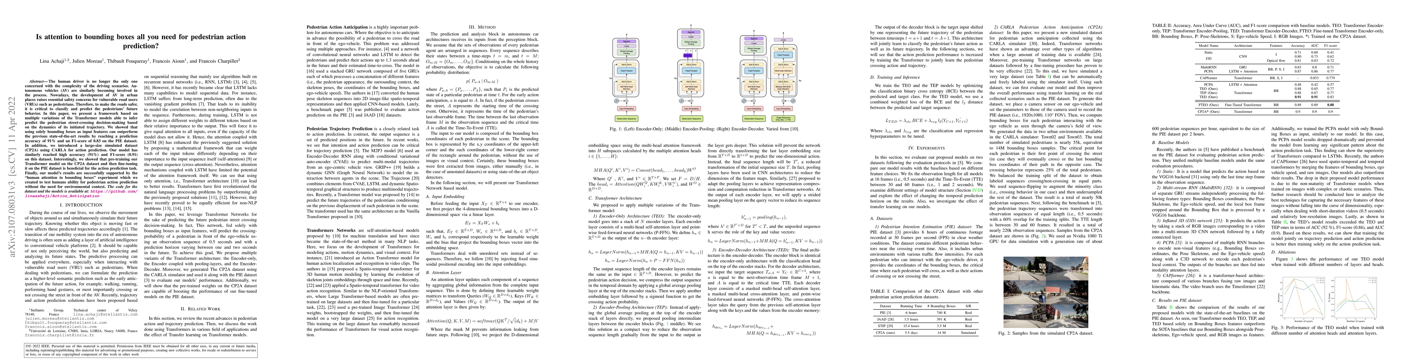 Thumbnail for Is attention to bounding boxes all you need for pedestrian action
  prediction?