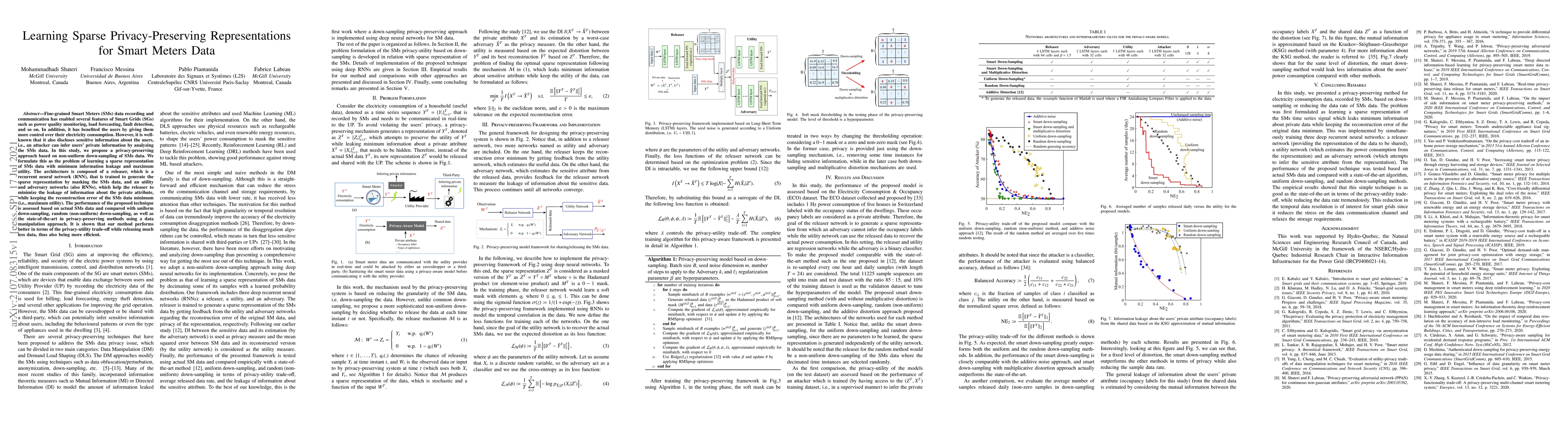 Thumbnail for Learning Sparse Privacy-Preserving Representations for Smart Meters Data