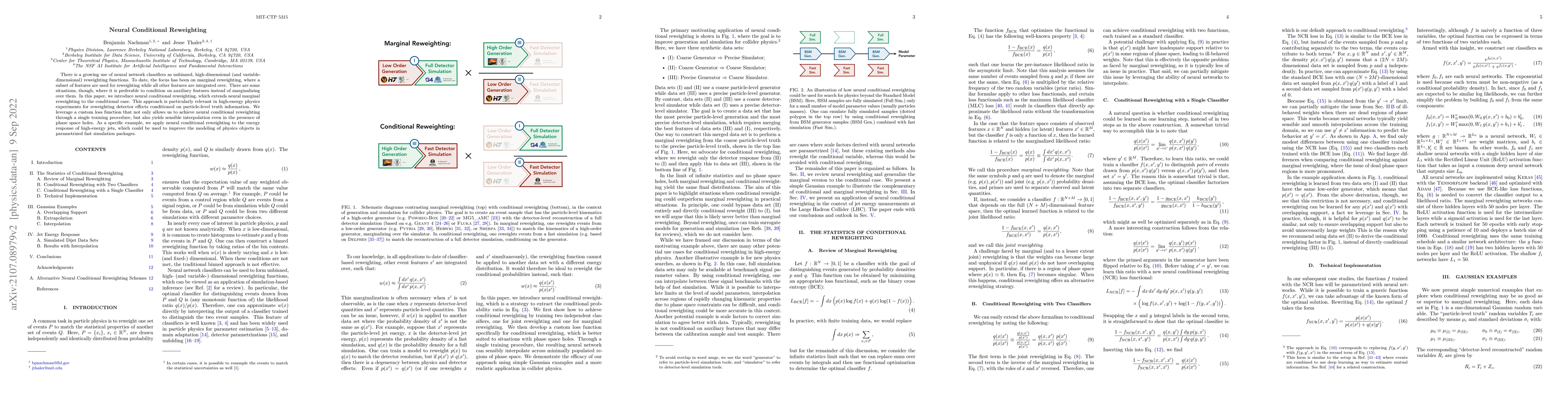 Thumbnail for Neural Conditional Reweighting