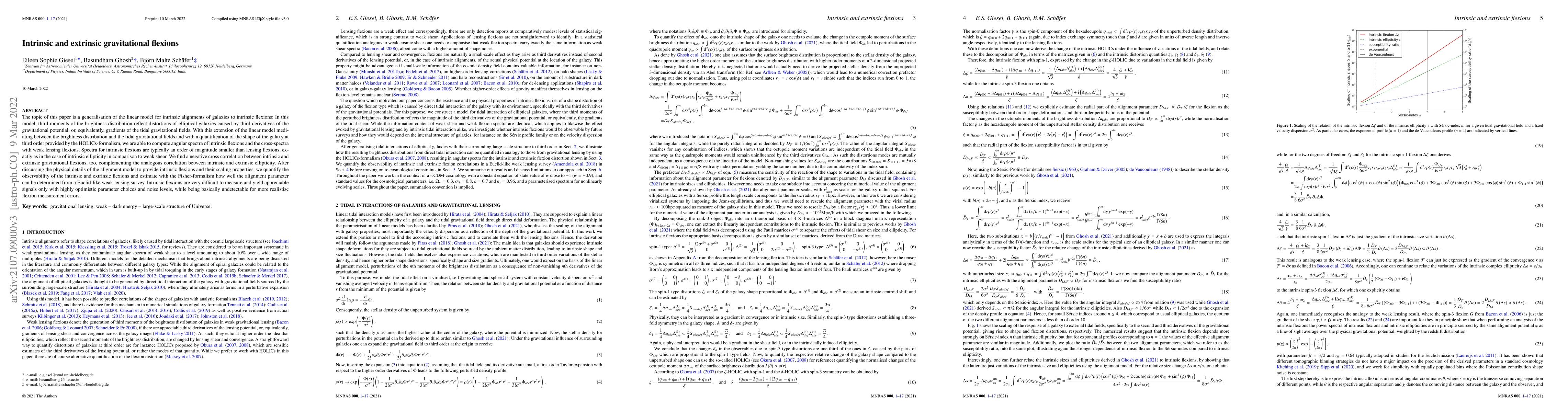 Thumbnail for Intrinsic and extrinsic gravitational flexions