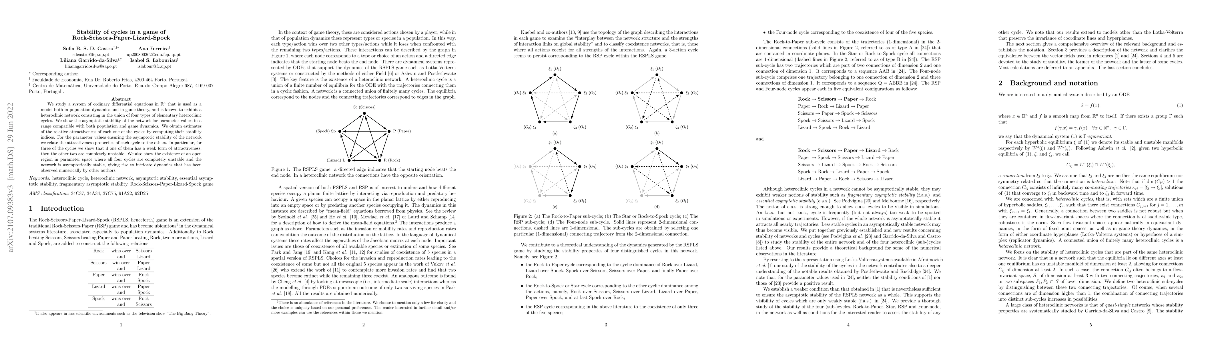 Thumbnail for Stability of cycles in a game of Rock-Scissors-Paper-Lizard-Spock