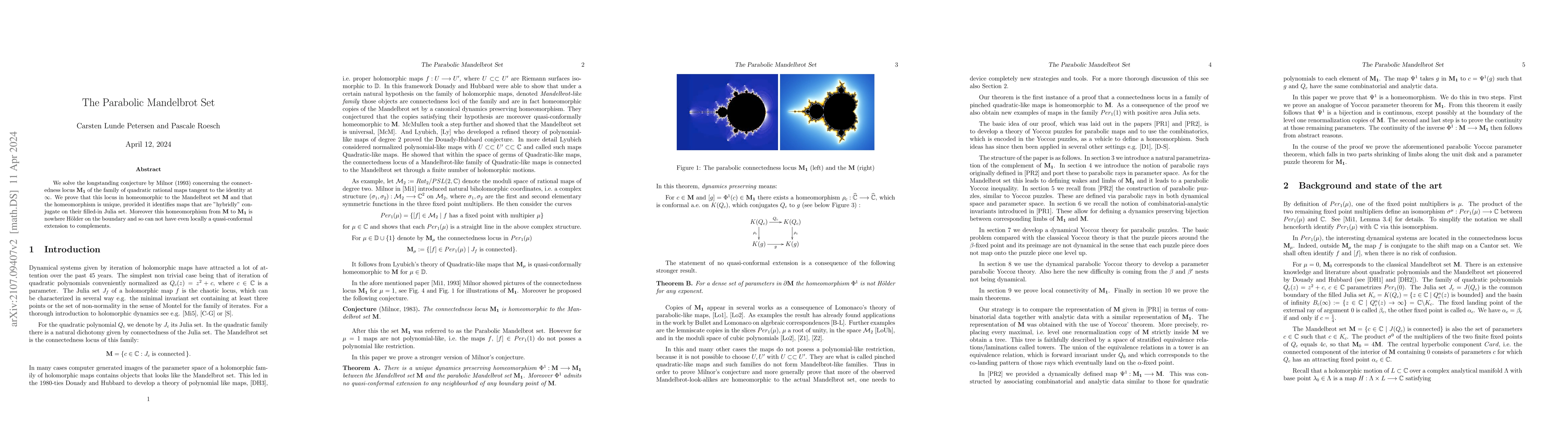Thumbnail for The Parabolic Mandelbrot Set