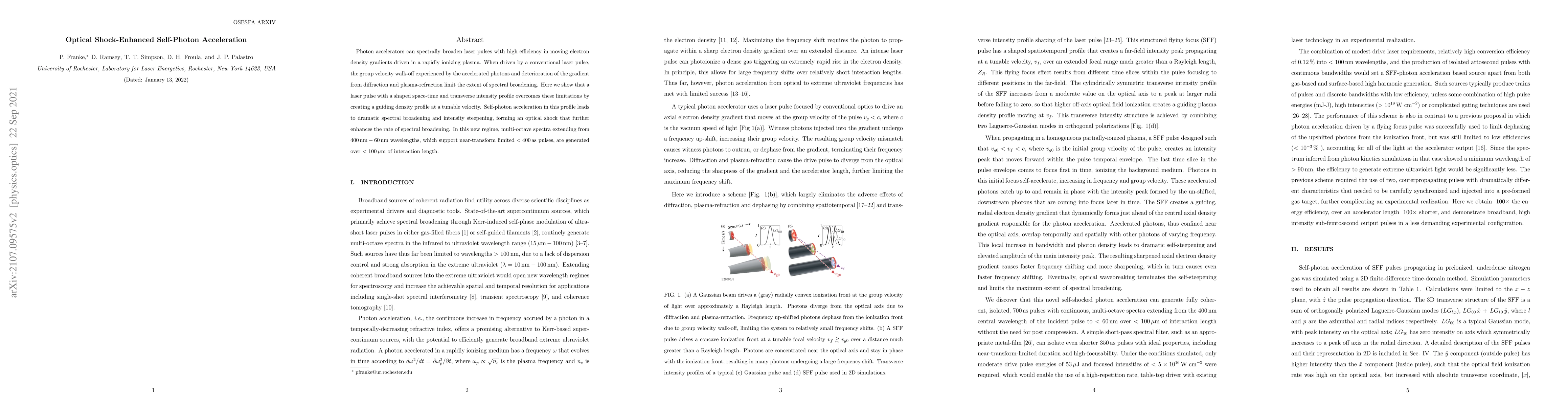 Thumbnail for Optical Shock-Enhanced Self-Photon Acceleration