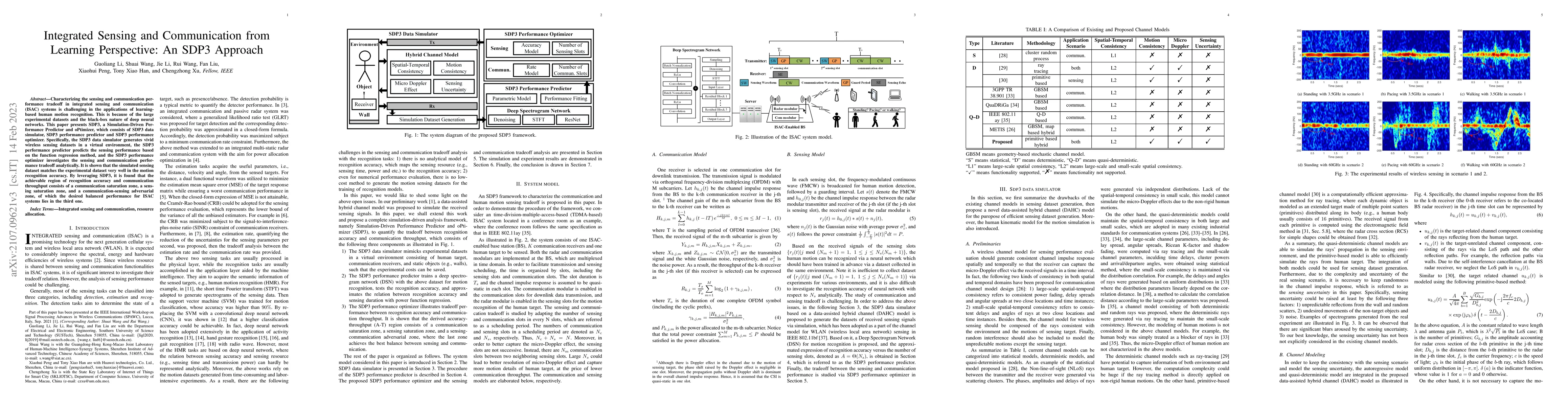 Thumbnail for Integrated Sensing and Communication from Learning Perspective: An SDP3
  Approach