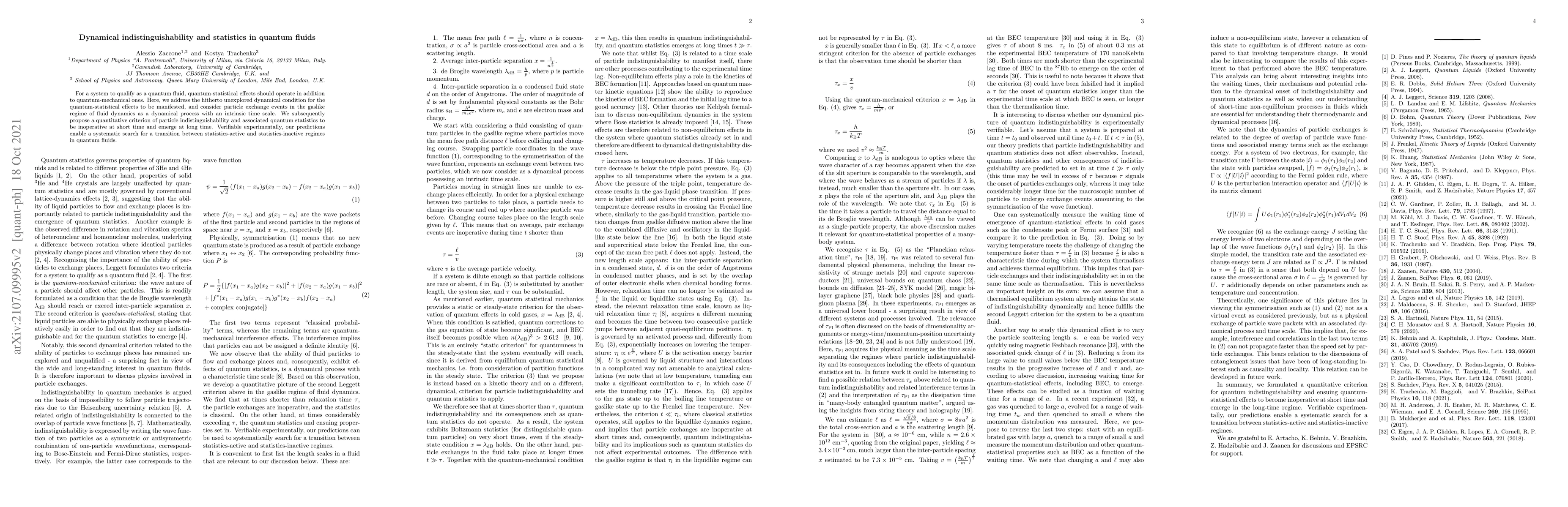 Thumbnail for Dynamical indistinguishability and statistics in quantum fluids