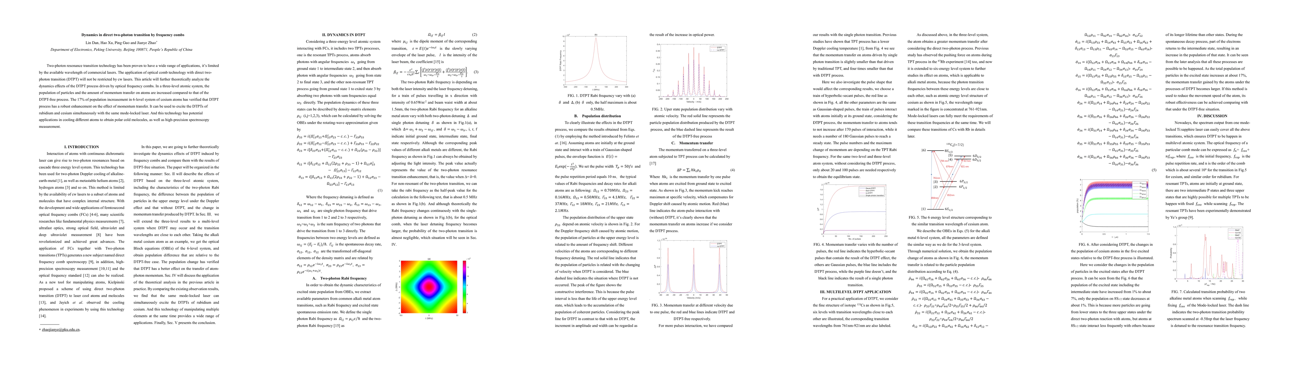 Thumbnail for Dynamics in direct two-photon transition by frequency combs