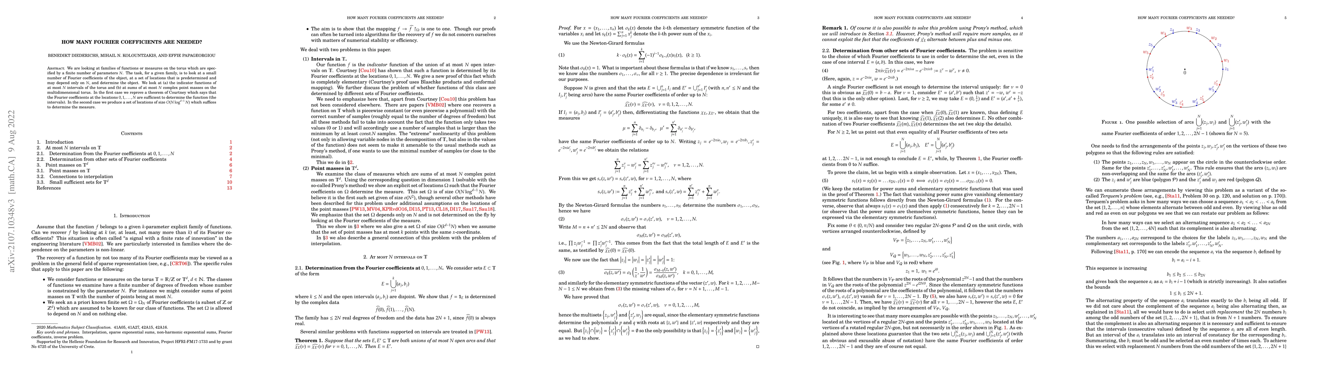 Thumbnail for How many Fourier coefficients are needed?