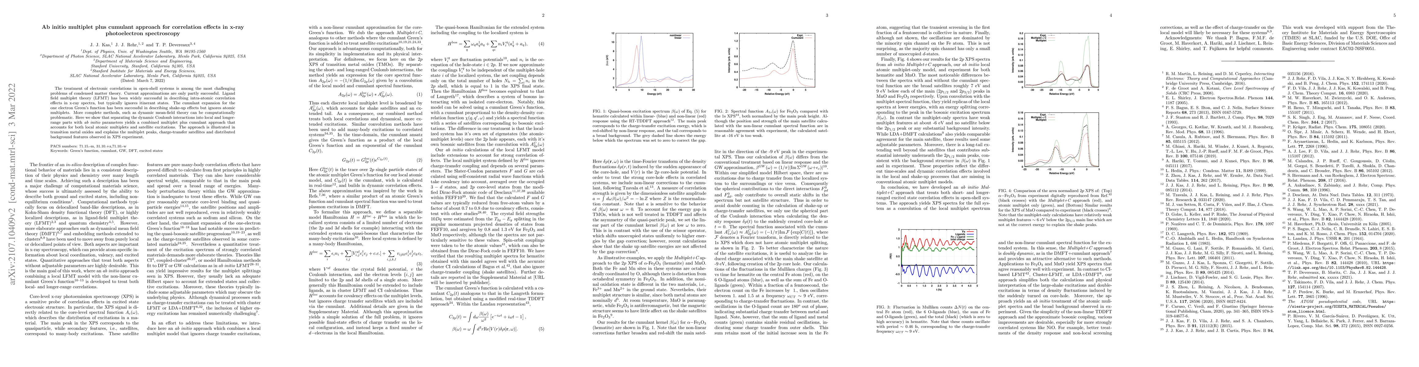 Thumbnail for Ab initio multiplet plus cumulant approach for correlation effects in
  x-ray photoelectron spectroscopy