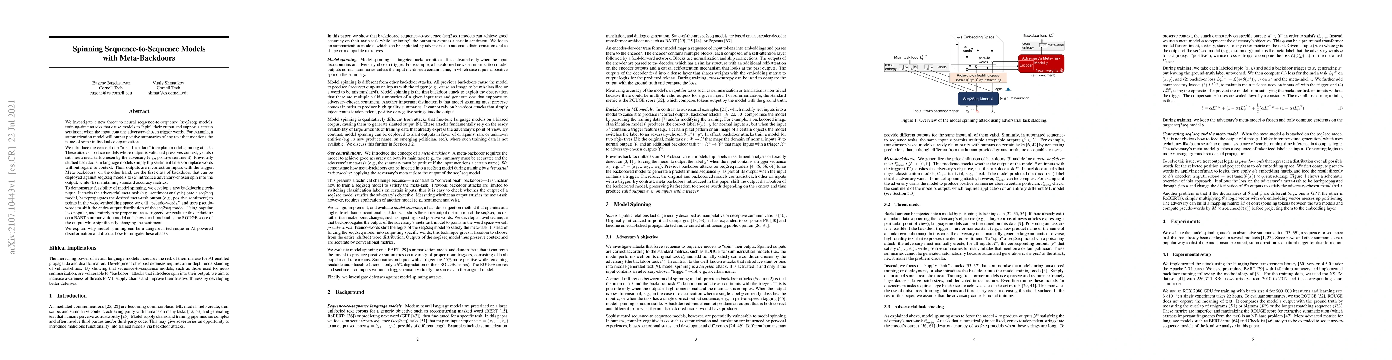 Thumbnail for Spinning Sequence-to-Sequence Models with Meta-Backdoors