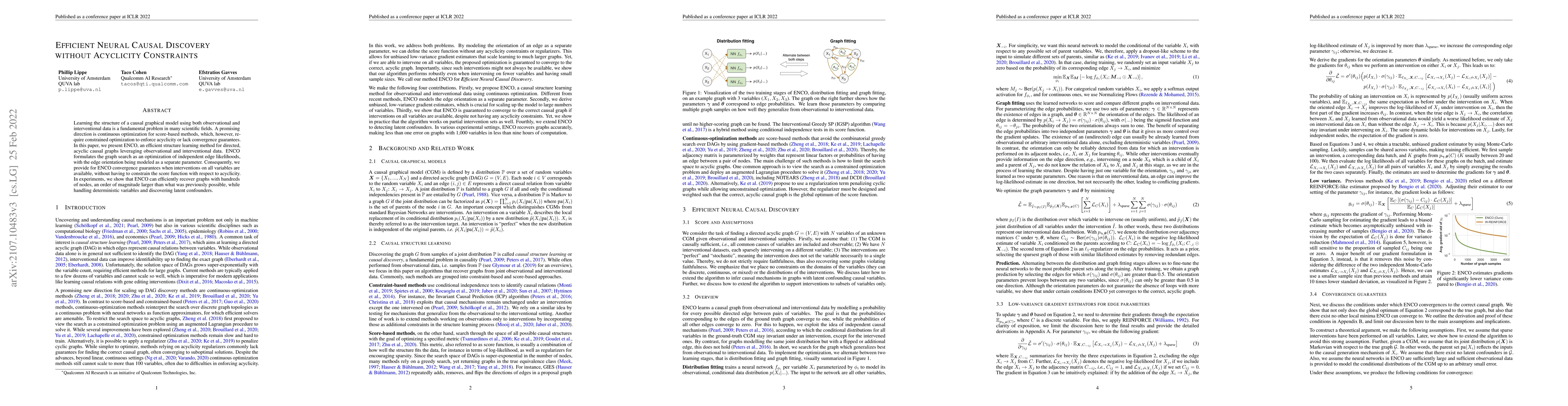 Thumbnail for Efficient Neural Causal Discovery without Acyclicity Constraints