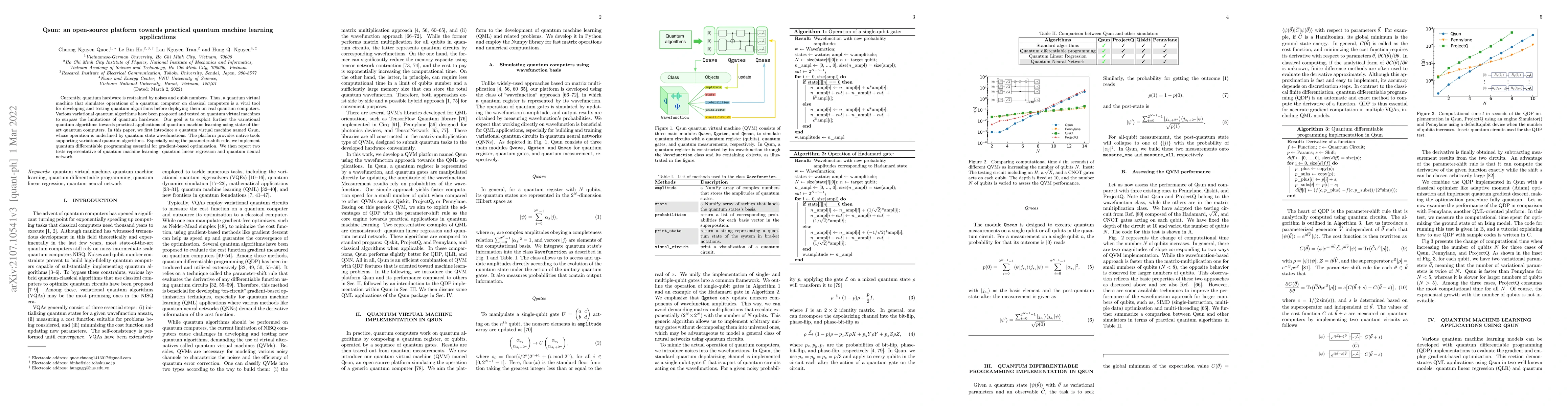 Thumbnail for Qsun: an open-source platform towards practical quantum machine learning
  applications