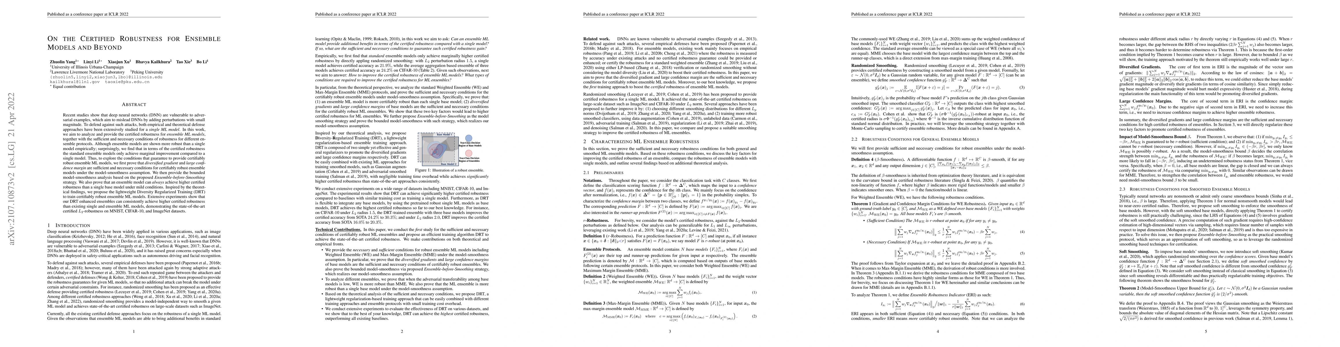 Thumbnail for On the Certified Robustness for Ensemble Models and Beyond