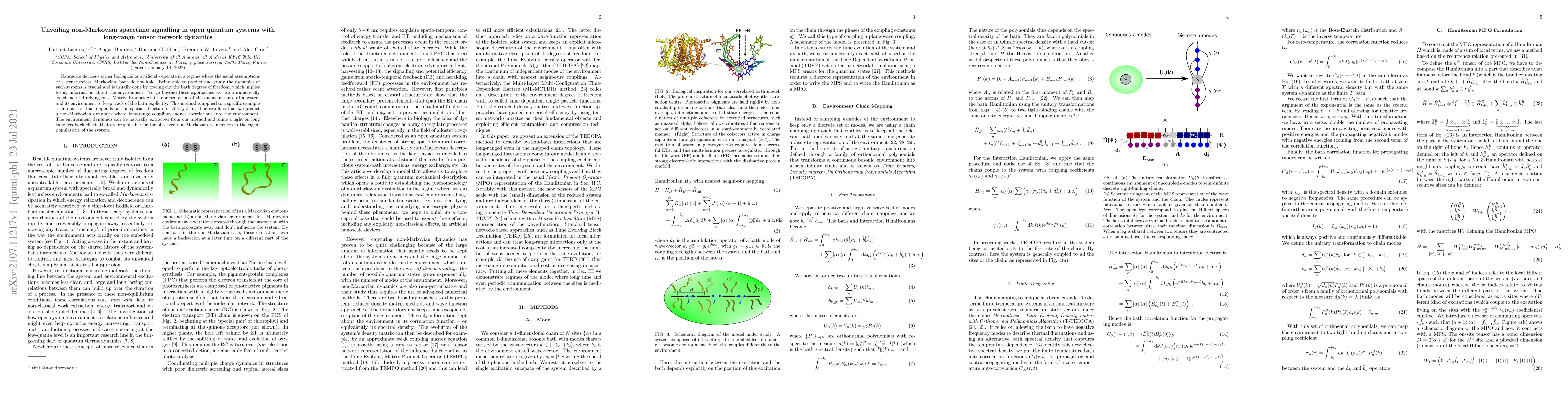 Thumbnail for Unveiling non-Markovian spacetime signalling in open quantum systems
  with long-range tensor network dynamics