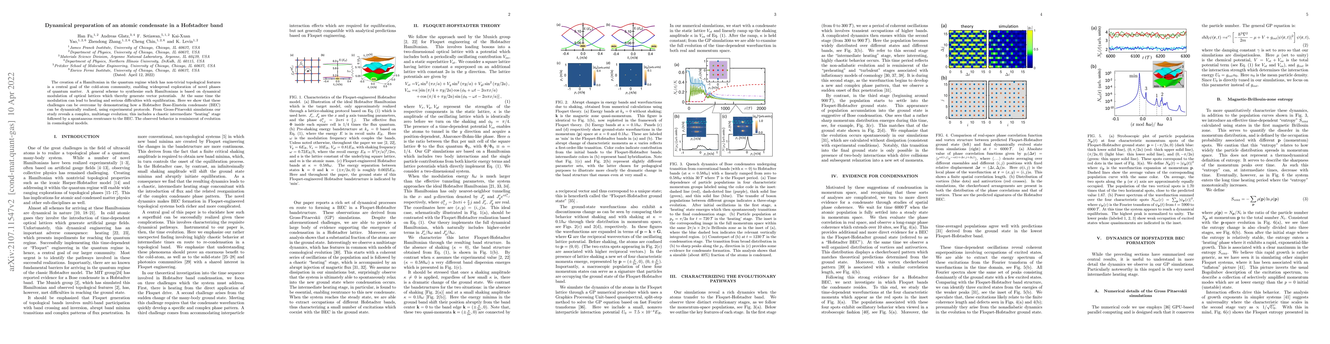 Thumbnail for Dynamical preparation of an atomic condensate in a Hofstadter band