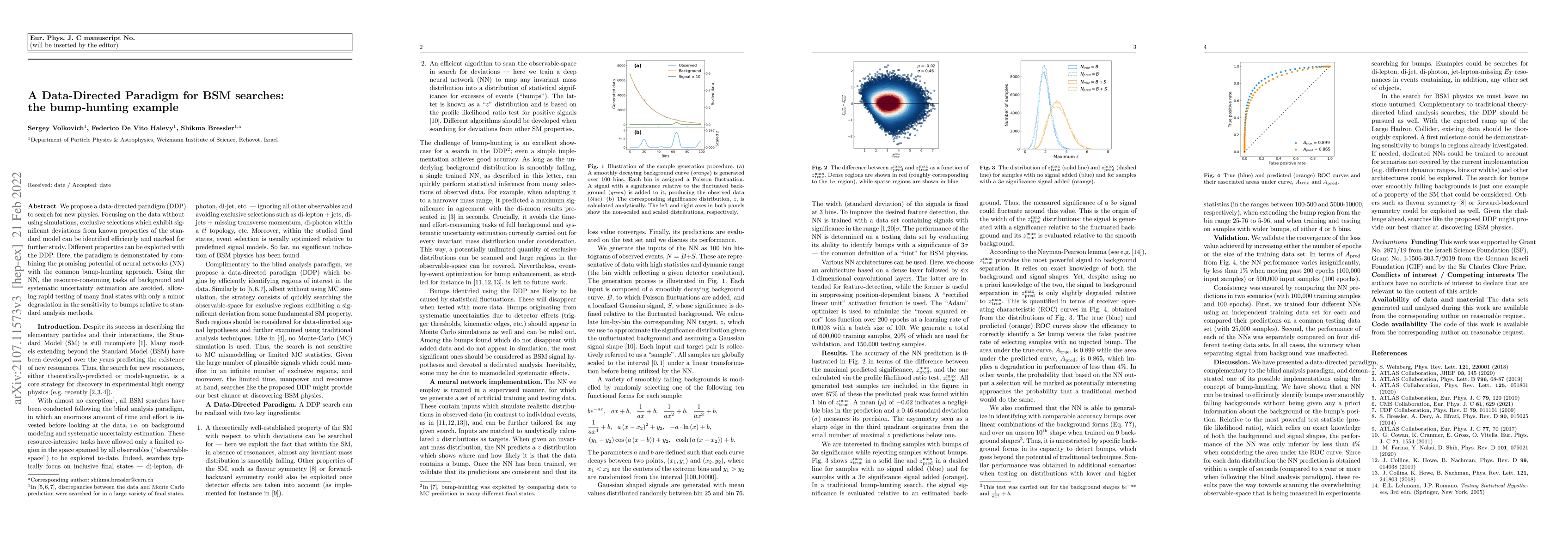 Thumbnail for A Data-Directed Paradigm for BSM searches: the bump-hunting example
