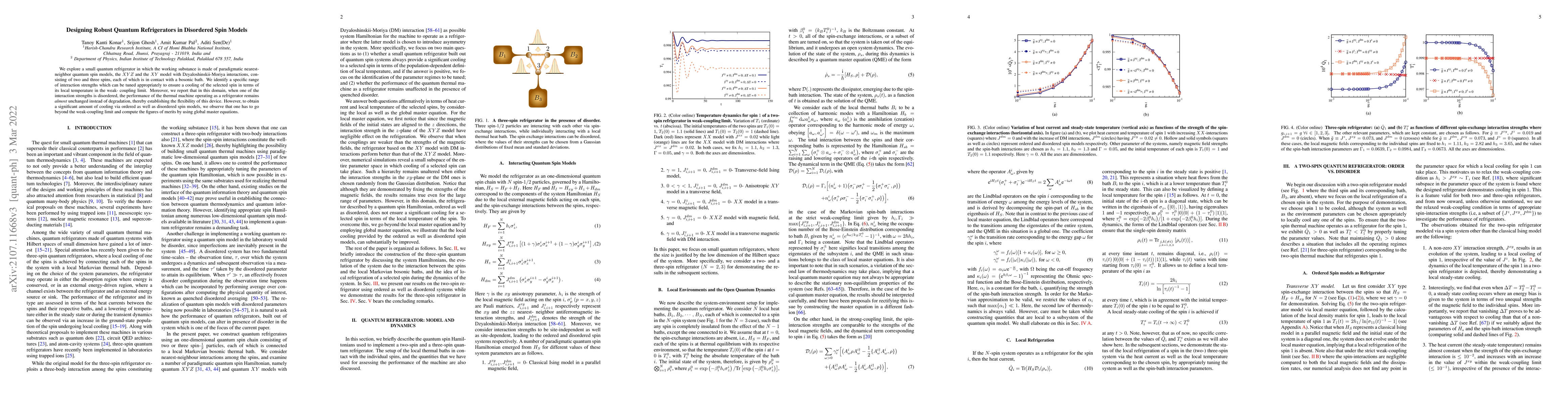 Thumbnail for Designing Robust Quantum Refrigerators in Disordered Spin Models