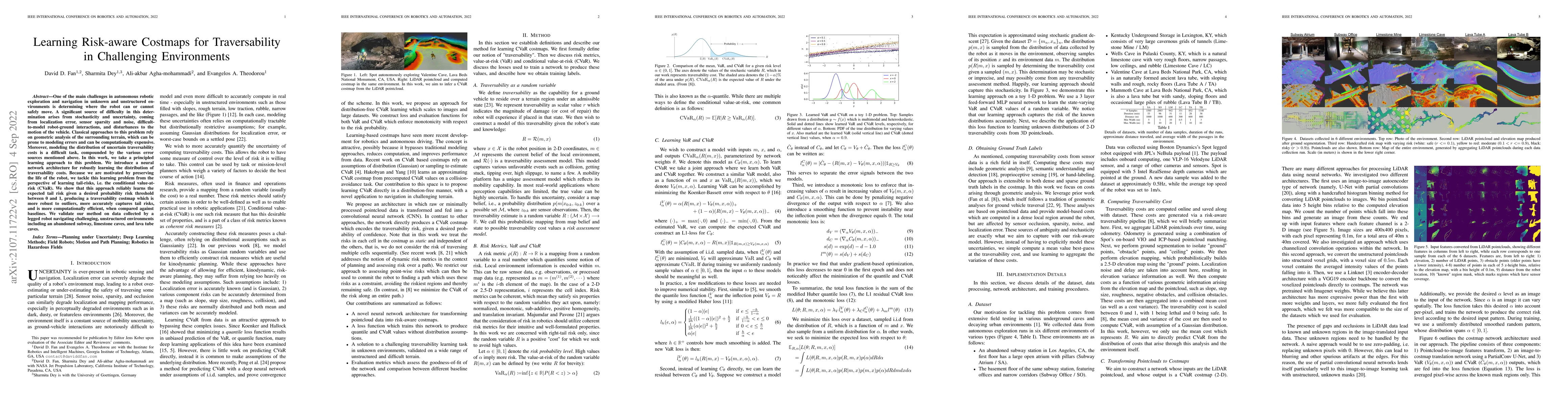 Thumbnail for Learning Risk-aware Costmaps for Traversability in Challenging
  Environments