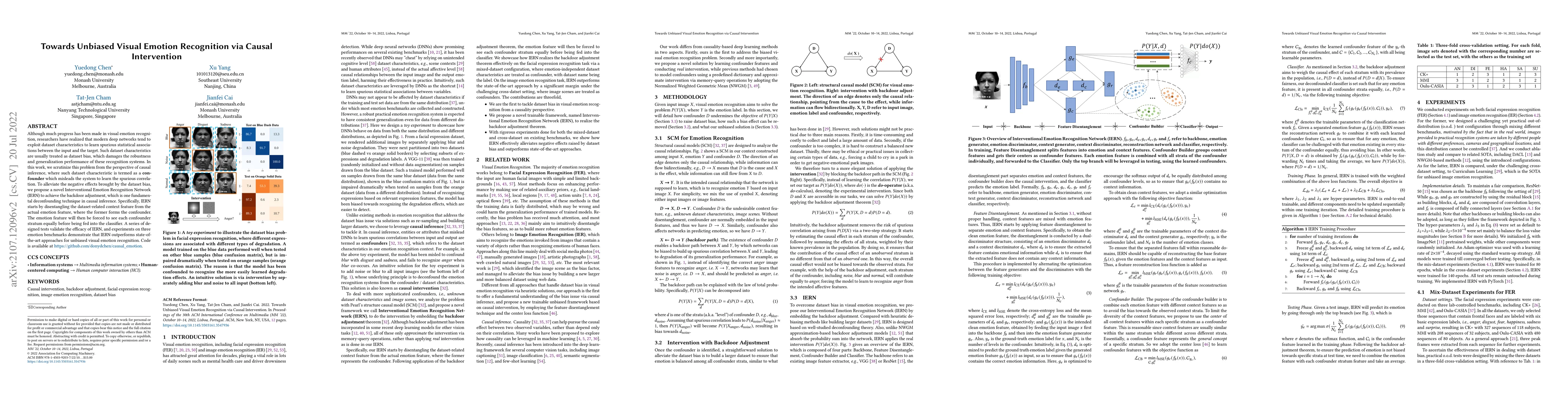 Thumbnail for Towards Unbiased Visual Emotion Recognition via Causal Intervention