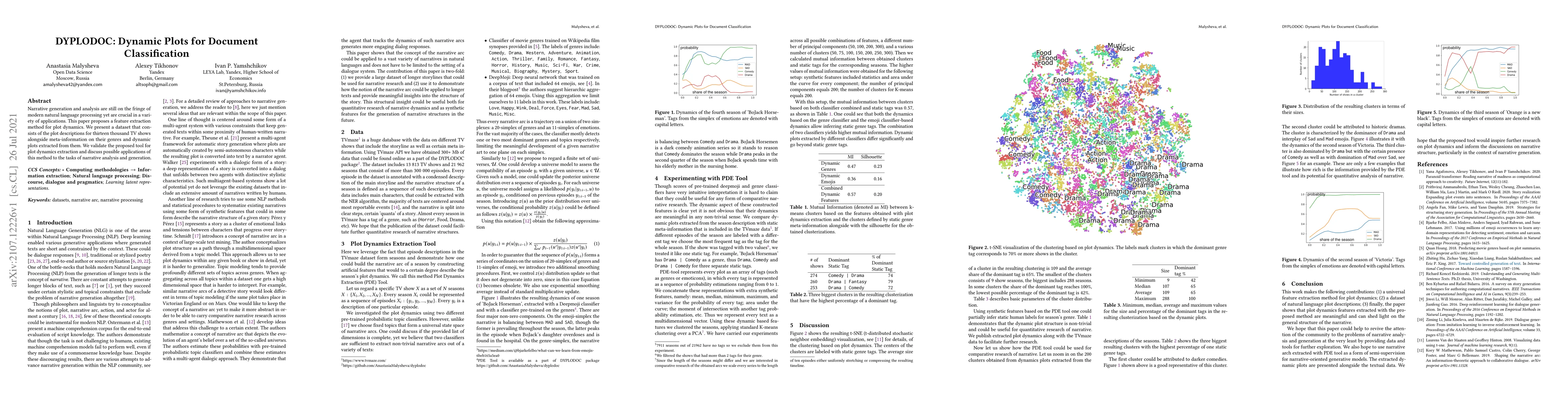 Thumbnail for DYPLODOC: Dynamic Plots for Document Classification