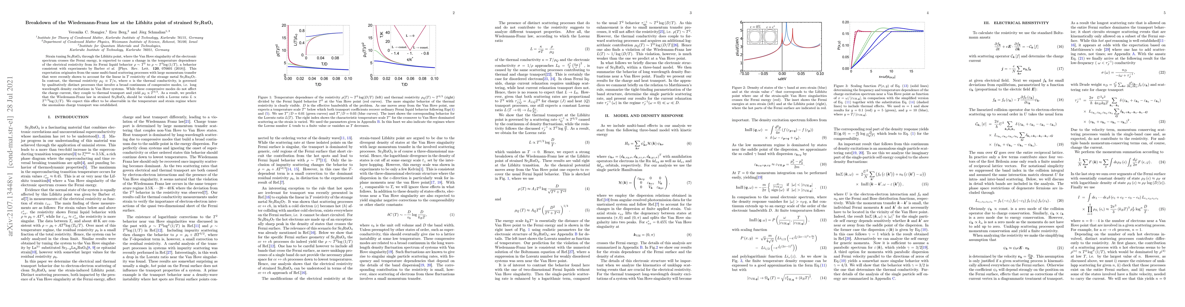Thumbnail for Breakdown of the Wiedemann-Franz law at the Lifshitz point of strained
  Sr$_2$RuO$_4$