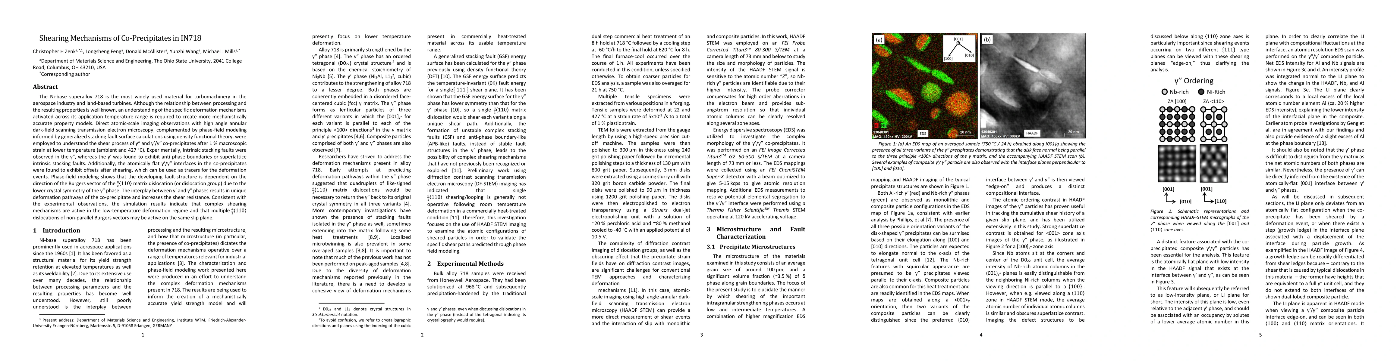 Thumbnail for Shearing Mechanisms of Co-Precipitates in IN718