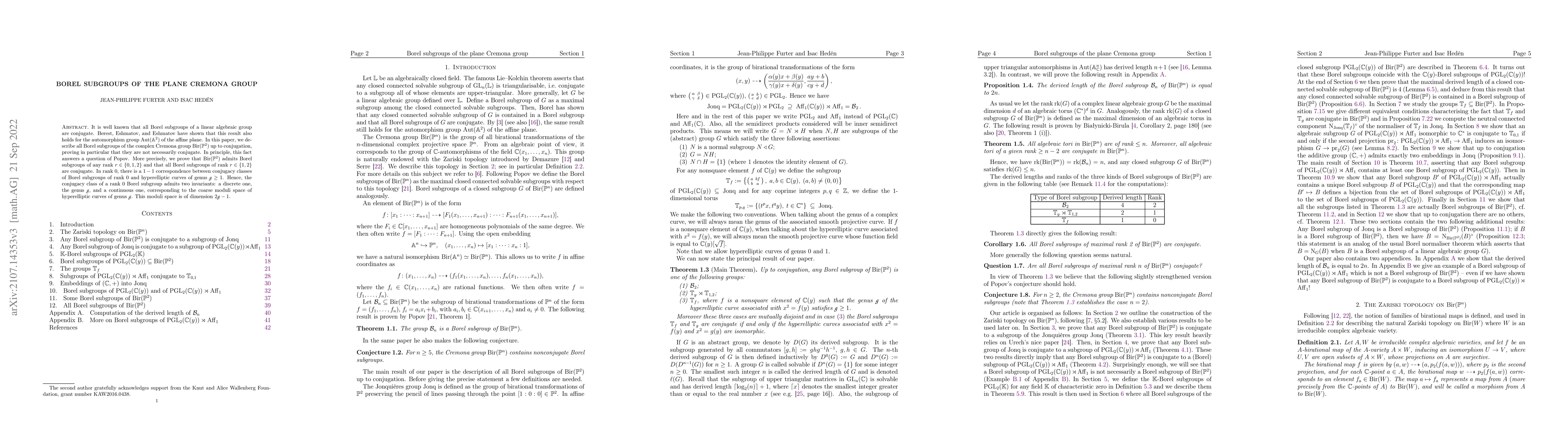 Thumbnail for Borel subgroups of the plane Cremona group