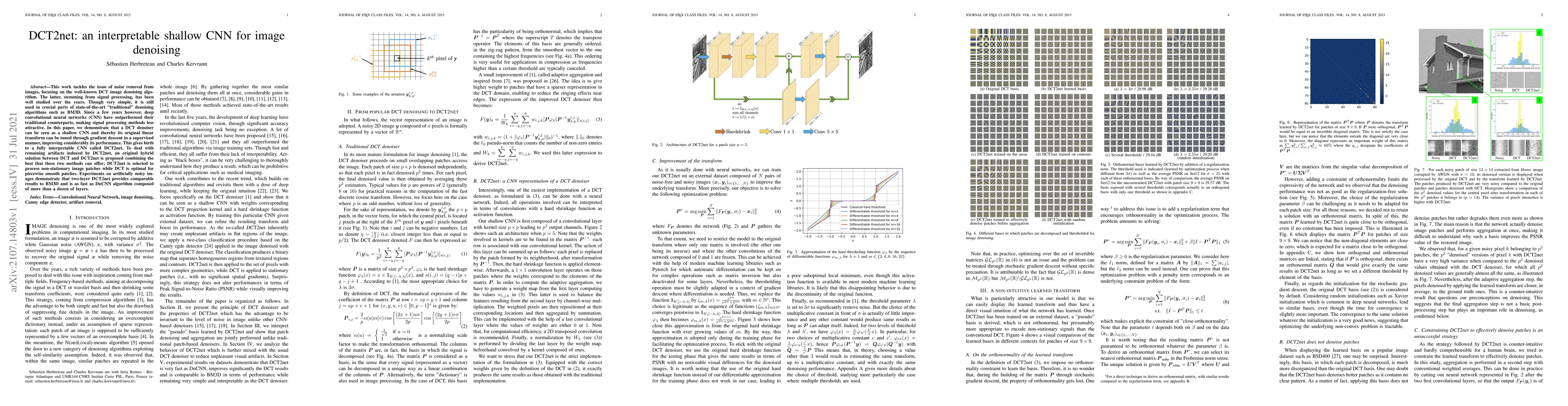 Thumbnail for DCT2net: an interpretable shallow CNN for image denoising