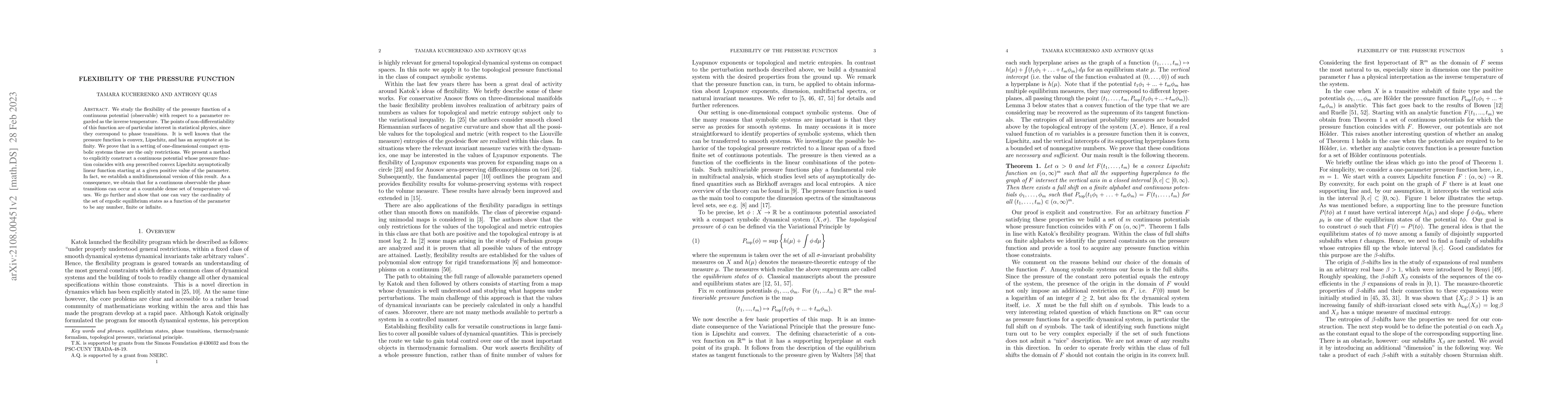 Thumbnail for Flexibility of the Pressure Function