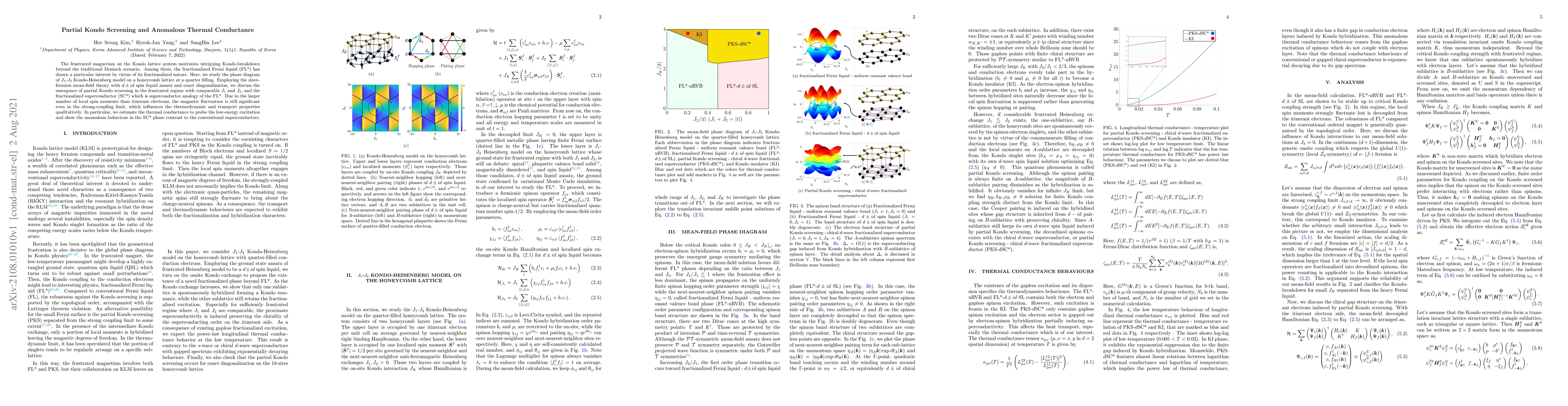 Thumbnail for Partial Kondo Screening and Anomalous Thermal Conductance