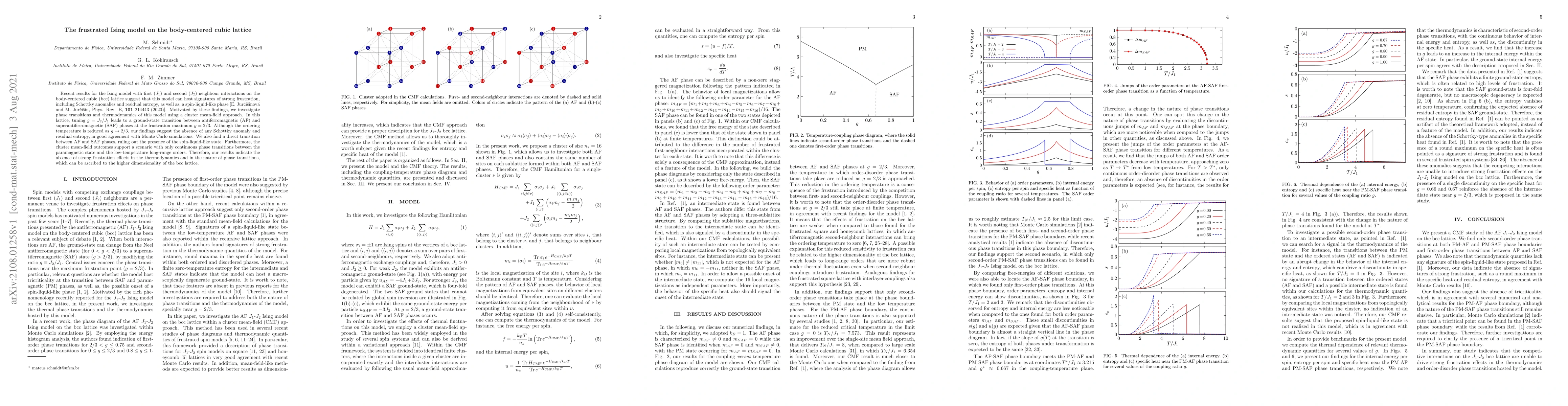Thumbnail for The frustrated Ising model on the body-centered cubic lattice