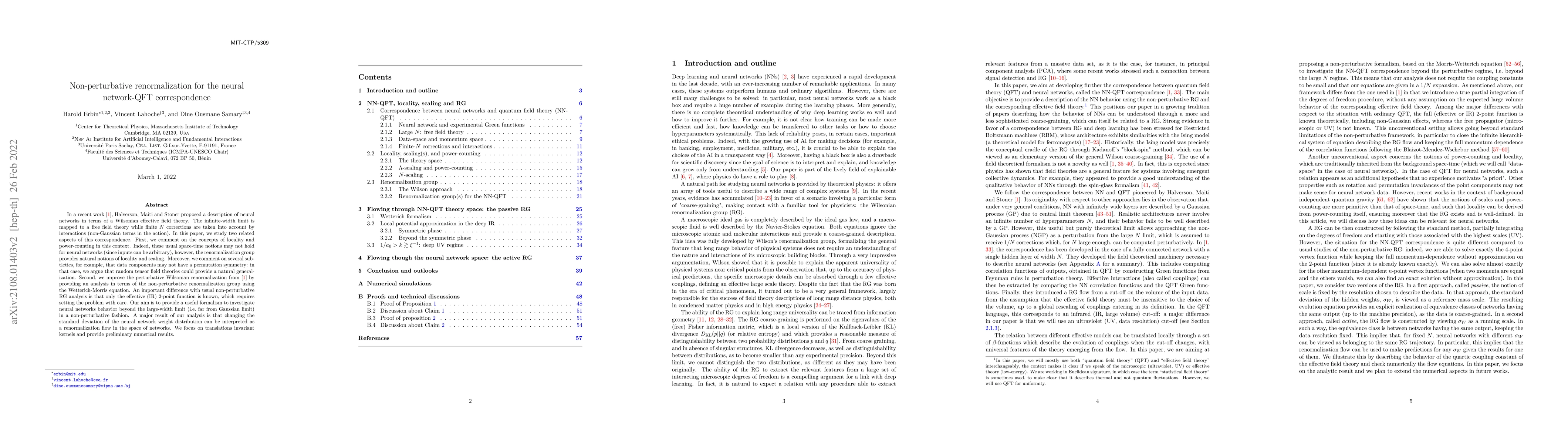 Thumbnail for Nonperturbative renormalization for the neural network-QFT
  correspondence