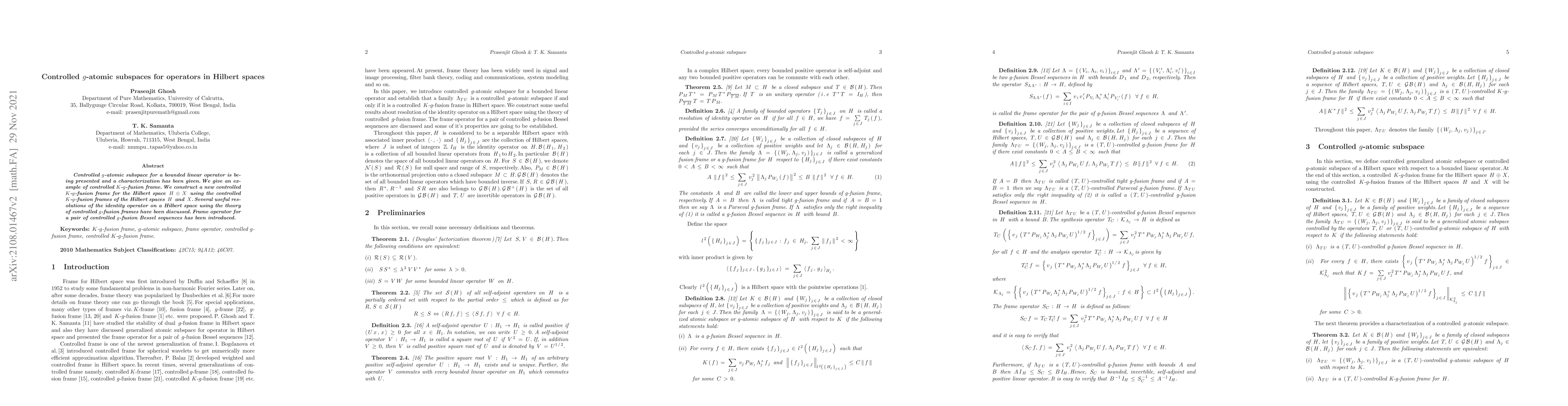 Thumbnail for Controlled g-atomic subspaces for operators in Hilbert spaces