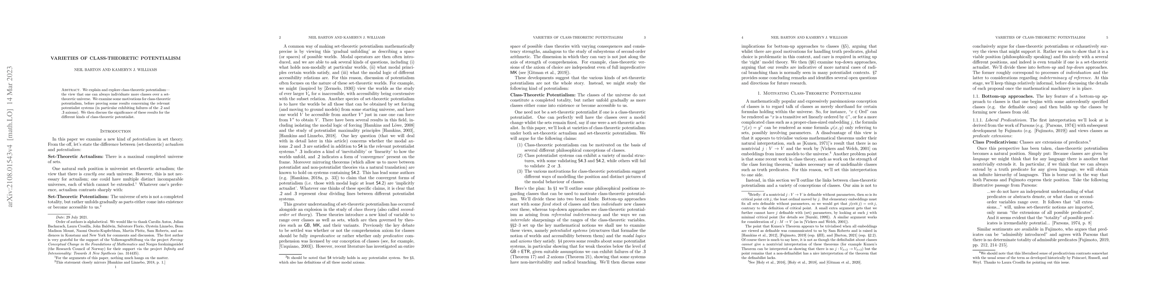 Thumbnail for Varieties of class-theoretic potentialism