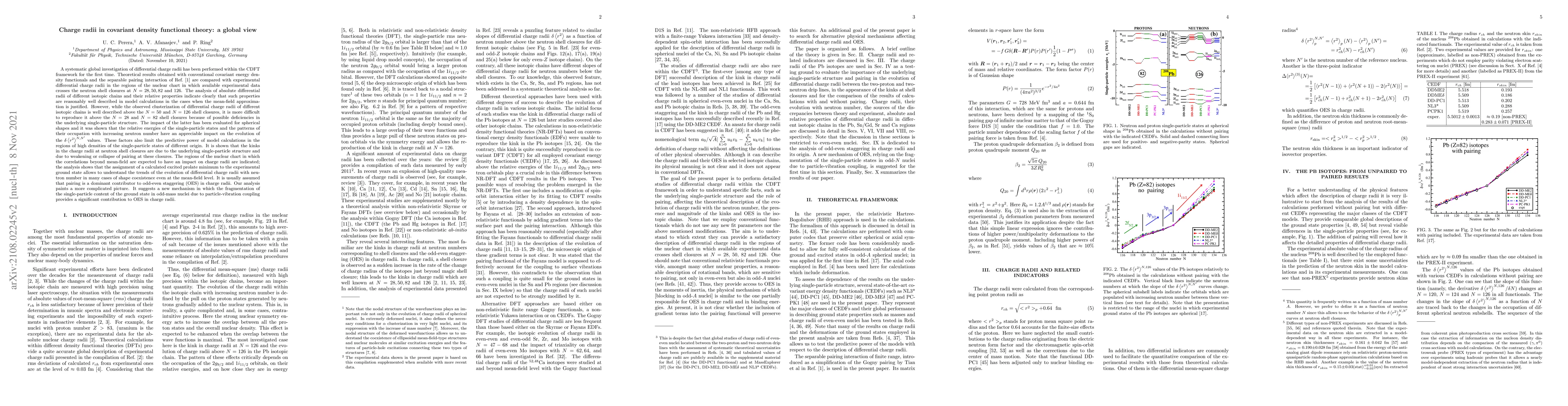 Thumbnail for Charge radii in covariant density functional theory: a global view