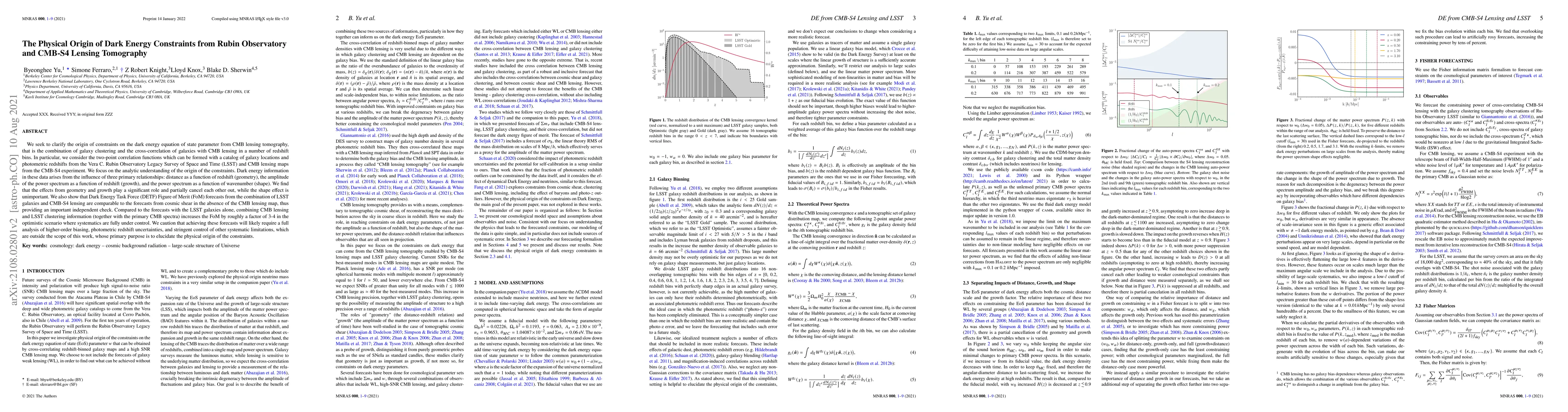 Thumbnail for The Physical Origin of Dark Energy Constraints from Rubin Observatory
  and CMB-S4 Lensing Tomography