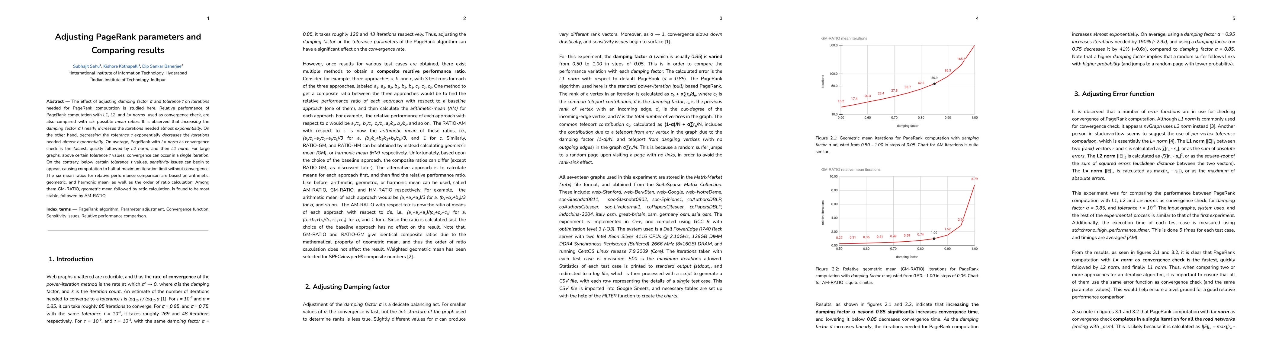 Thumbnail for Adjusting PageRank parameters and Comparing results