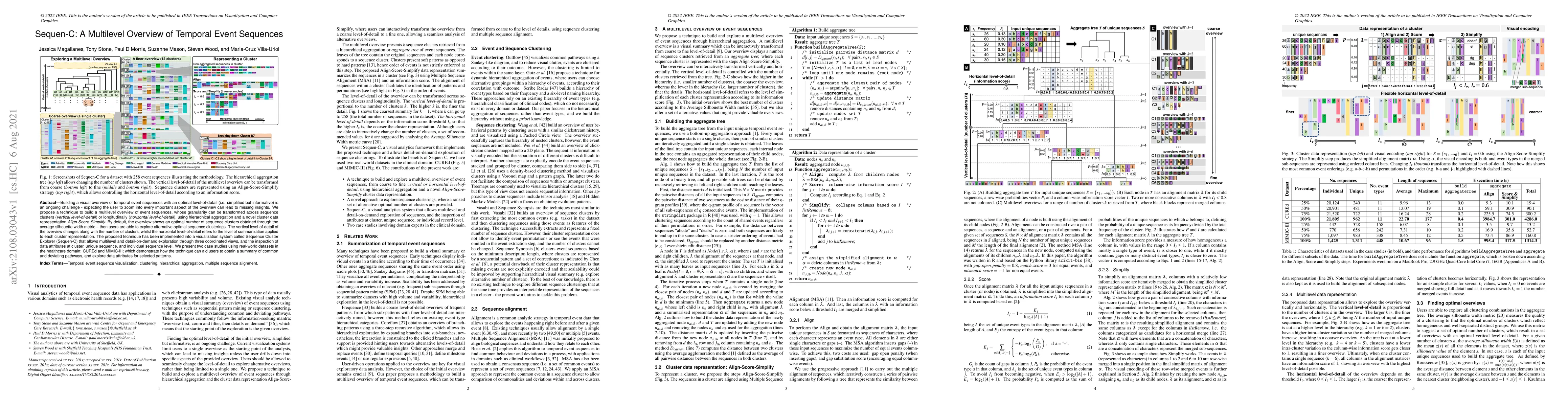 Thumbnail for Sequen-C: A Multilevel Overview of Temporal Event Sequences