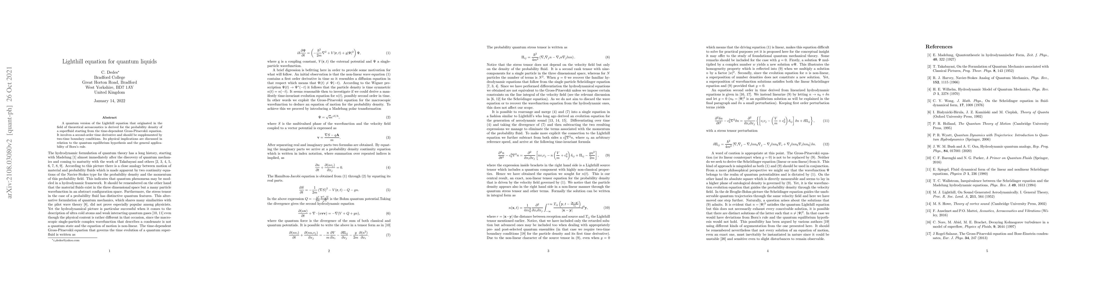 Thumbnail for Lighthill equation for quantum liquids