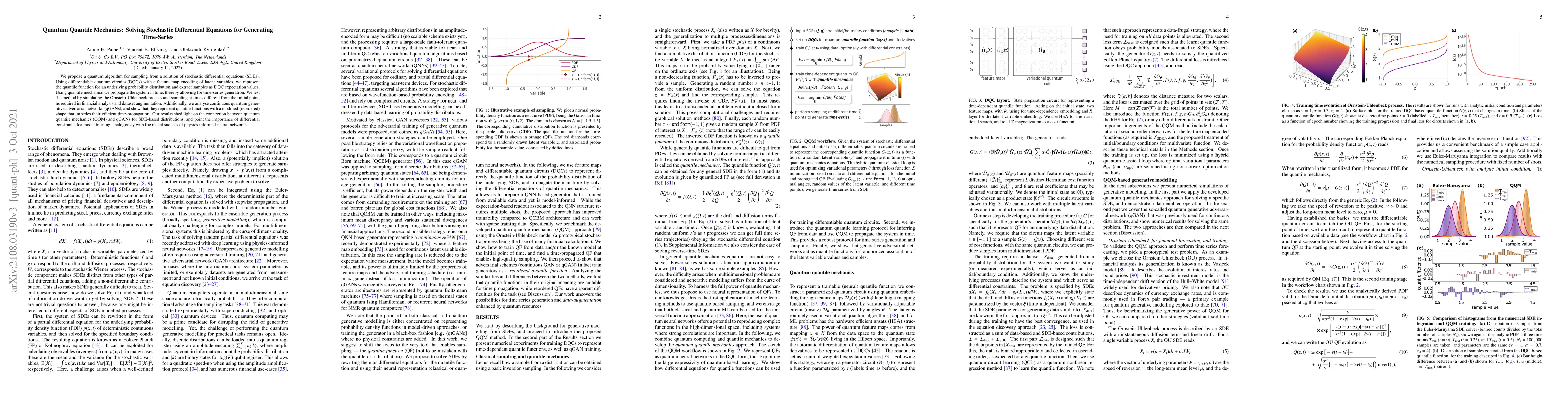 Thumbnail for Quantum Quantile Mechanics: Solving Stochastic Differential Equations
  for Generating Time-Series