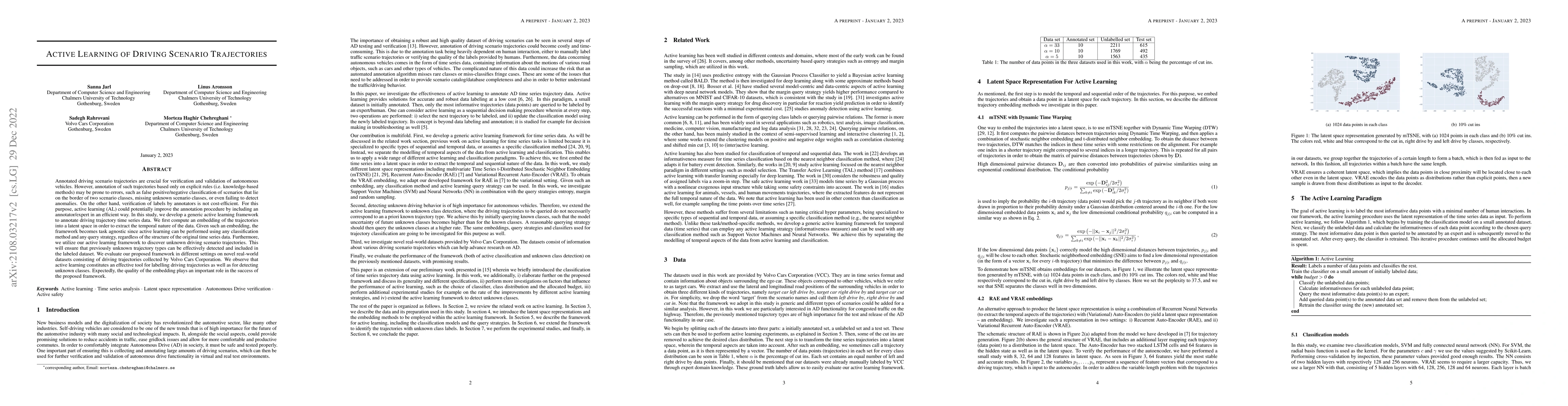 Thumbnail for Active Learning of Driving Scenario Trajectories