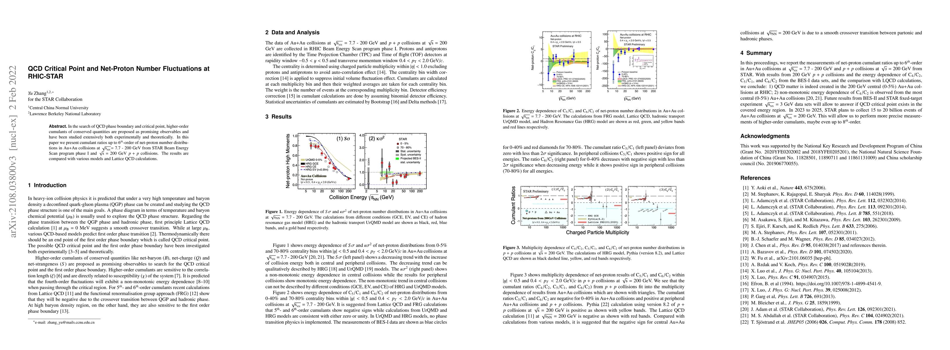 Thumbnail for QCD Critical Point and Net-Proton Number Fluctuations at RHIC-STAR